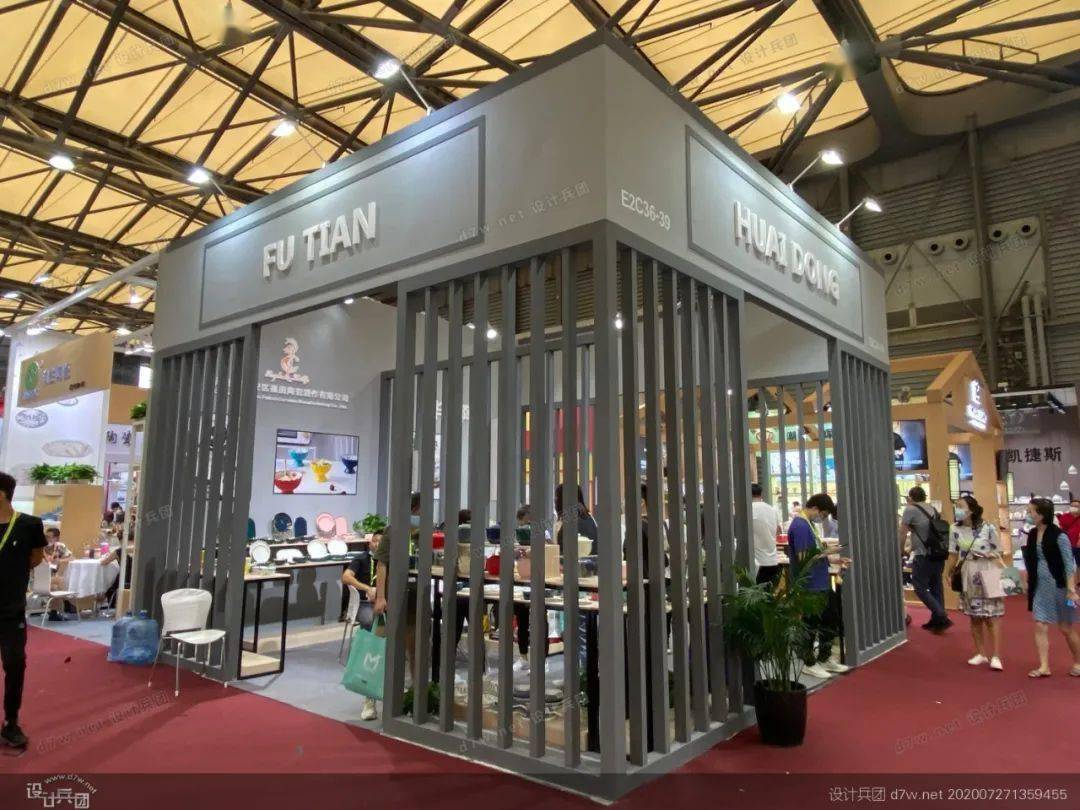 精致小展台2020上海百货会展会报道