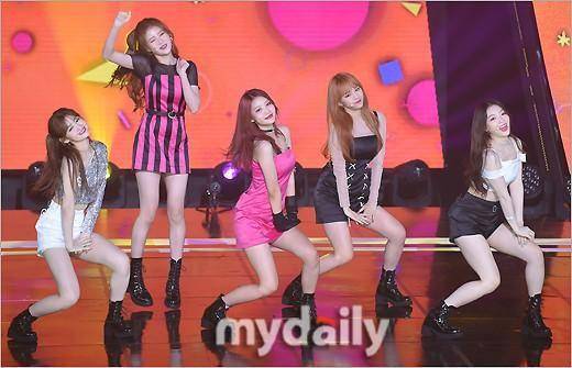 「md photo」 韩国女团saturday参加《the show》拍摄