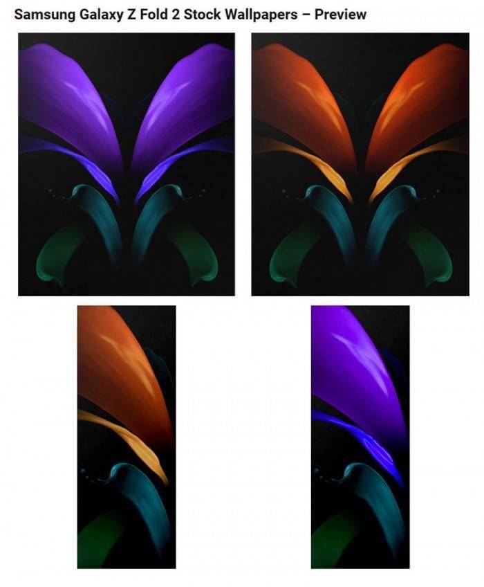 [图]三星galaxy note 20/tab s7 /z fold 2官方壁纸下载