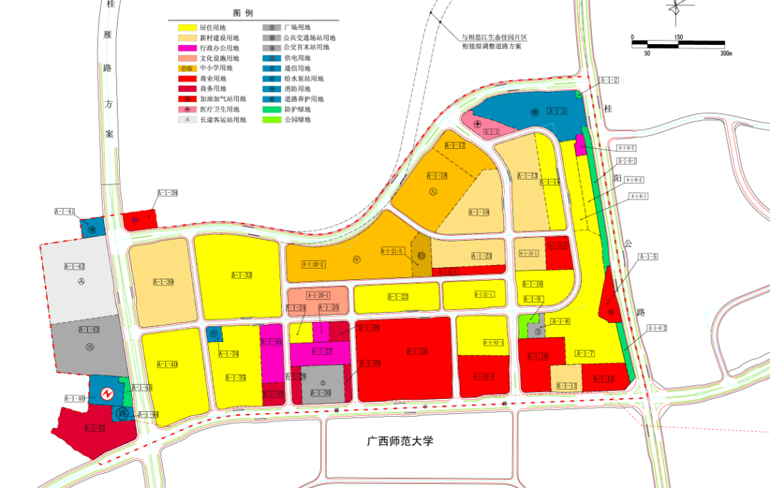 桂林市雁山区规划图图片