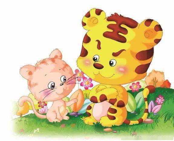 睡前故事老虎拜师傅