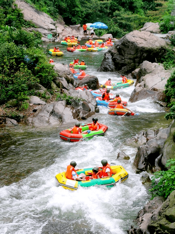 清远云端悬廊——独步天下【天门悬廊玻璃大球拍】,峡谷漂流之王,【黄