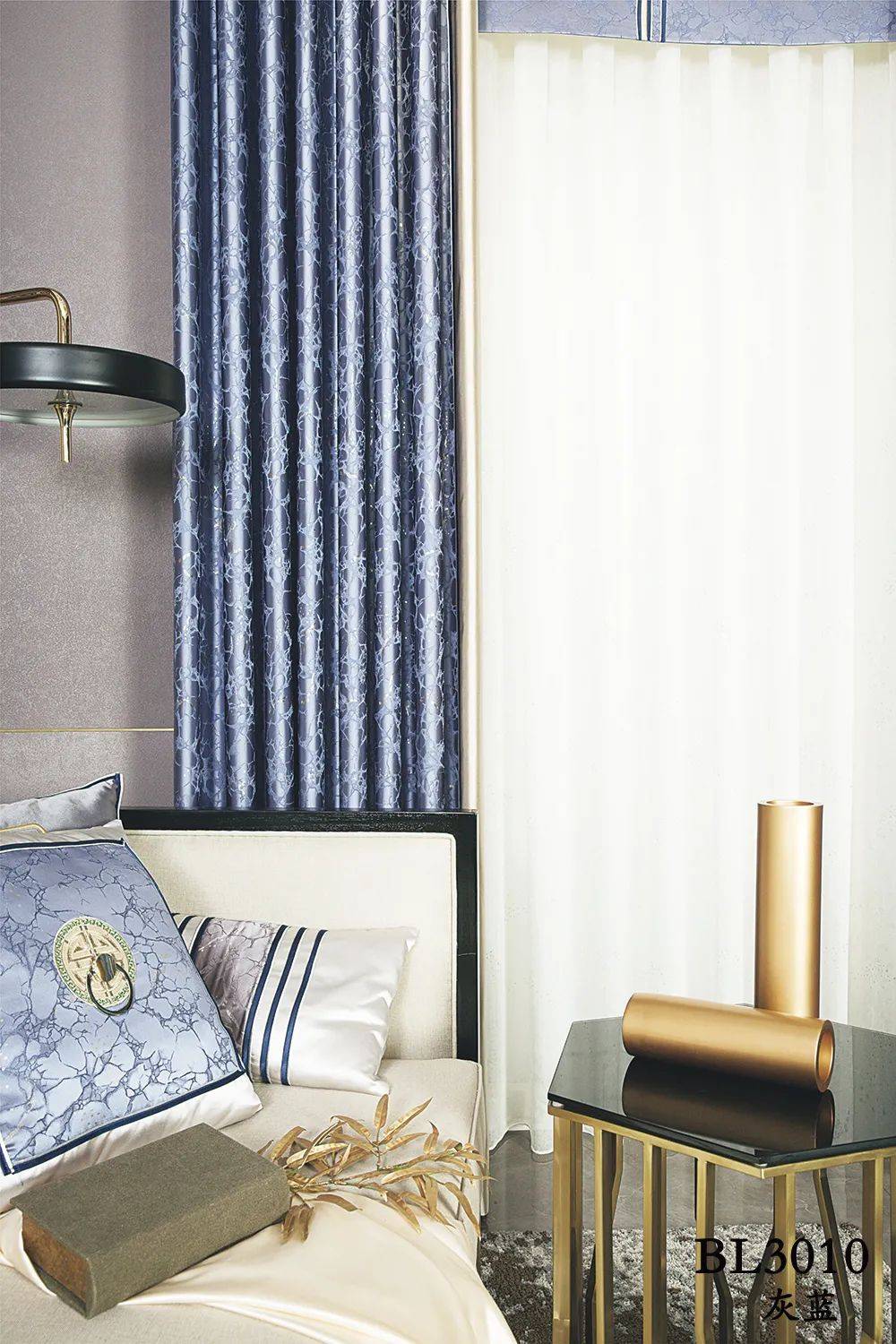 欧派软装 | 素雅宁静之美,清新雅韵之作,欧派新品清雅系列窗帘韵诉