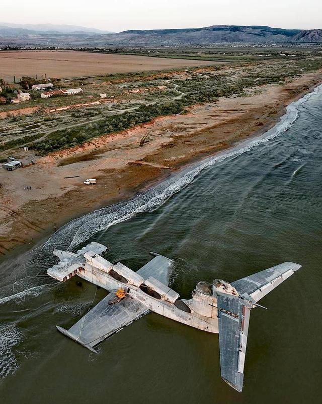 原创并非破铜烂铁,里海怪物现状曝光,原来比图95战略轰炸机大这么多