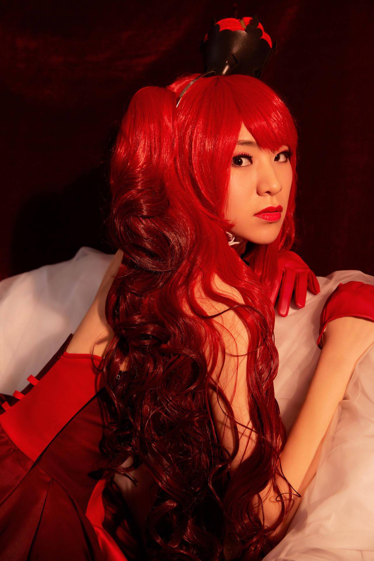 童话another红心女王cosplay
