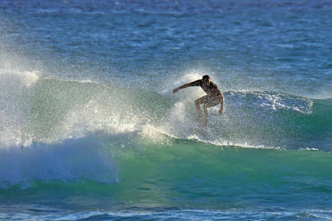 微摄影弄潮儿冲浪记