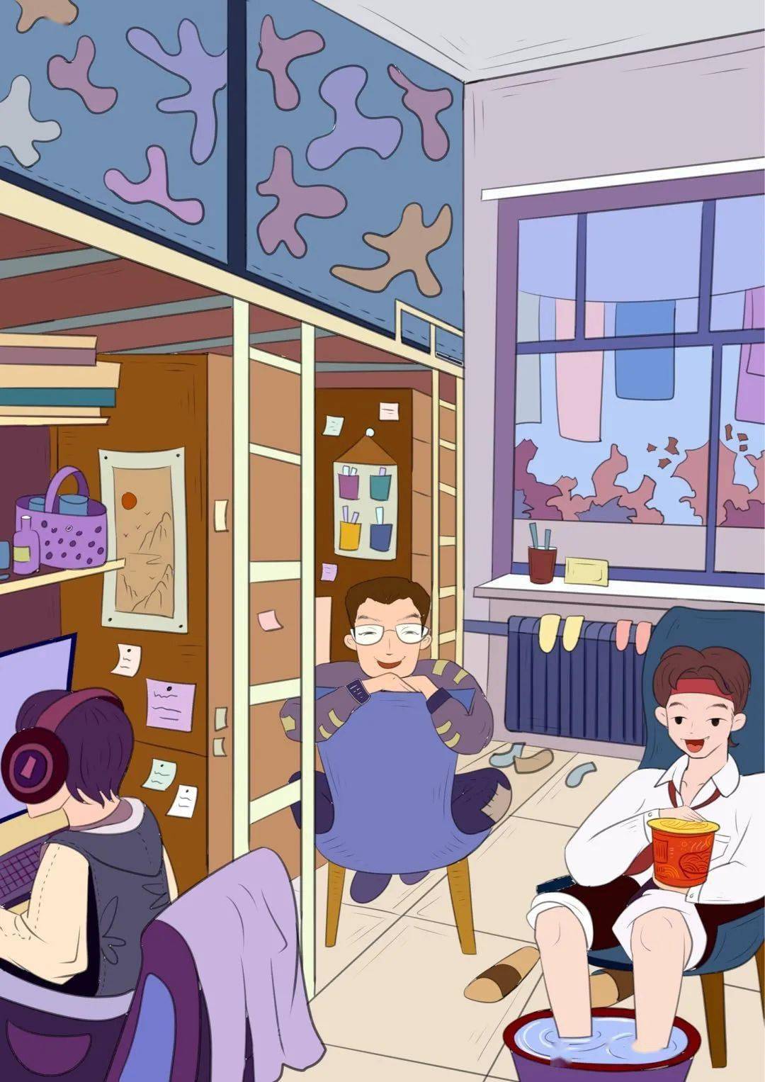 叮室友百景图请查收