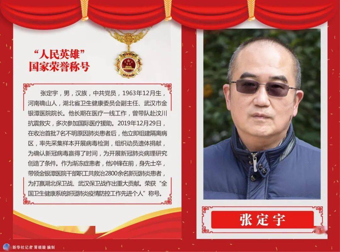 国家荣誉称号‖人民英雄:张定宇-搜狐大视野-搜狐新闻