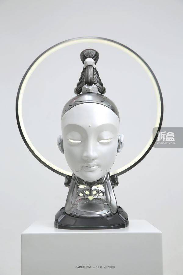 MP x 大悲宇宙 林琨皓 东方赛博格 仿佛未来 未来仏 雕像-搜狐大视野-搜狐新闻