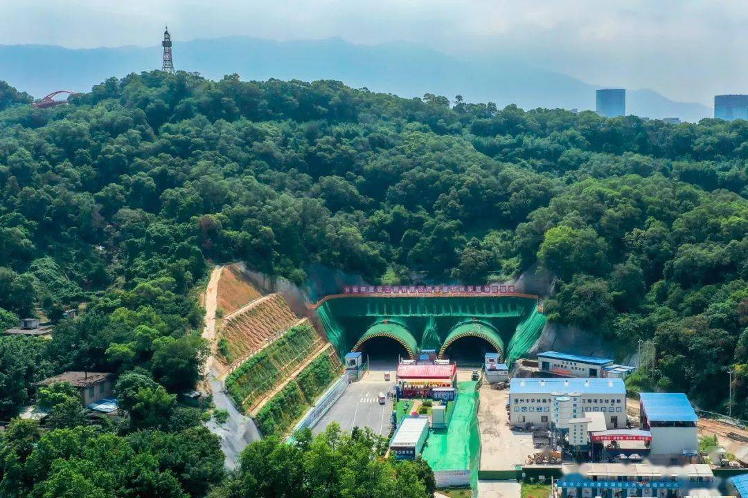 福州华林路金鸡山隧道图片