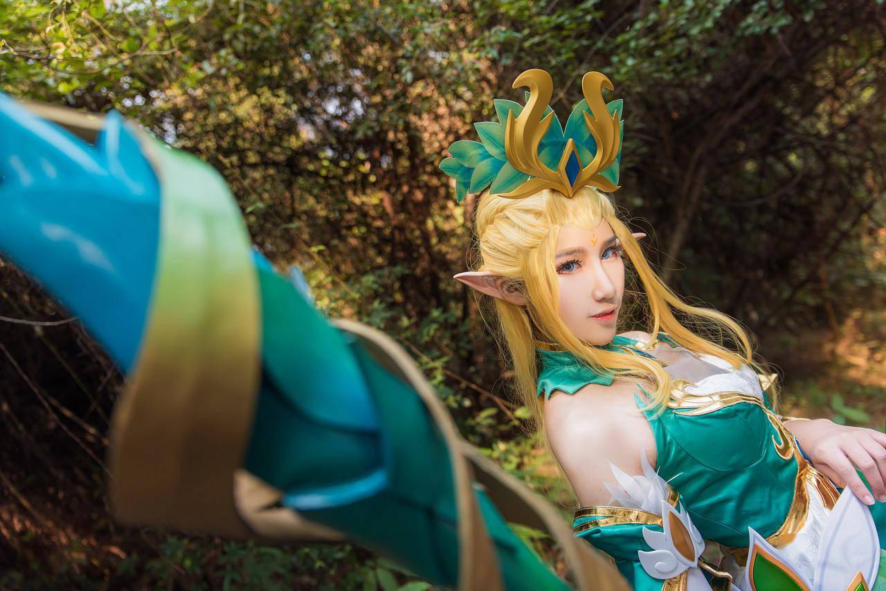 王者荣耀精灵公主cosplay