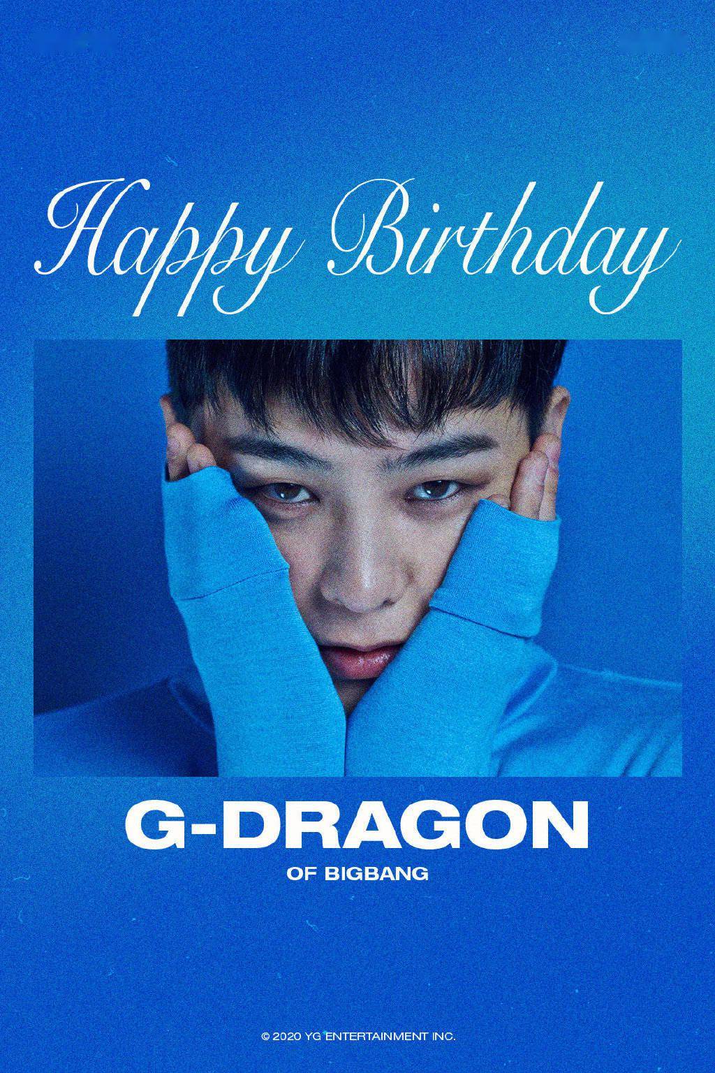权志龙0818生日快乐!happy birthday g-dragon!