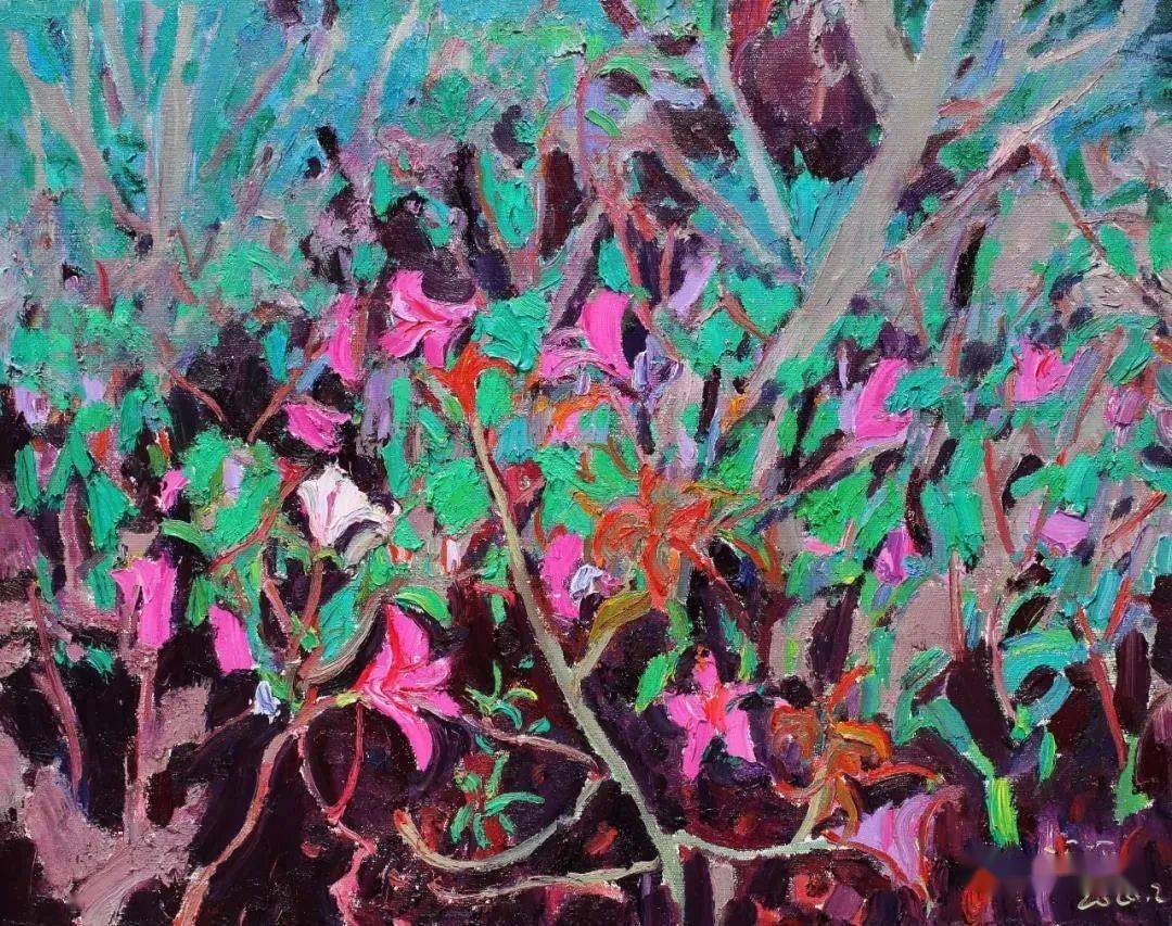 张立平油画作品欣赏