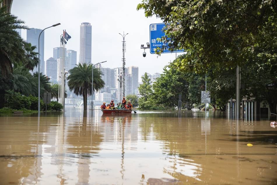 专家解读重庆遭遇大洪水成因:降雨量大,洪水叠加,多流汇集