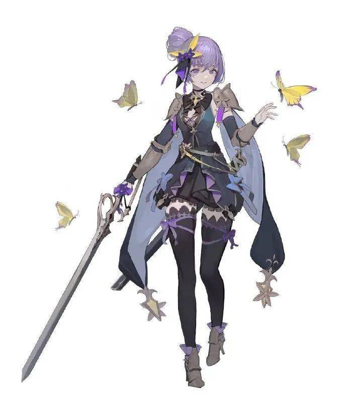 机械元素服饰少女 插画师minkyu lee