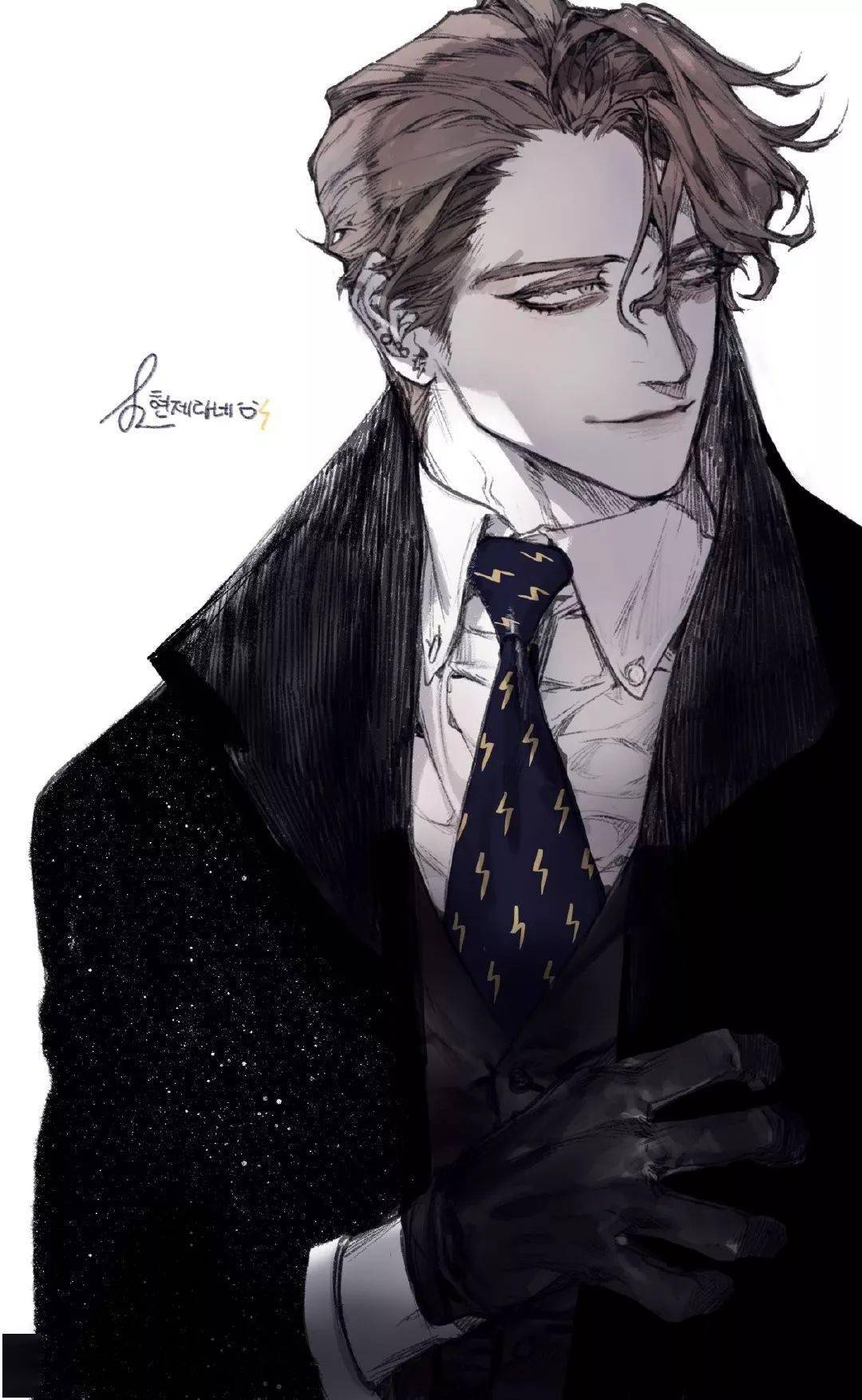 漫改同人画作大佬经典的韩式画风赋予每幅画灵魂自由插画师82pigeon