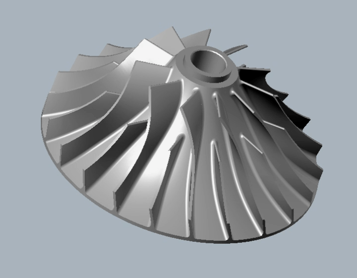 surfmill90叶轮五轴加工刘老师主讲的圆雕网络班已开启预订