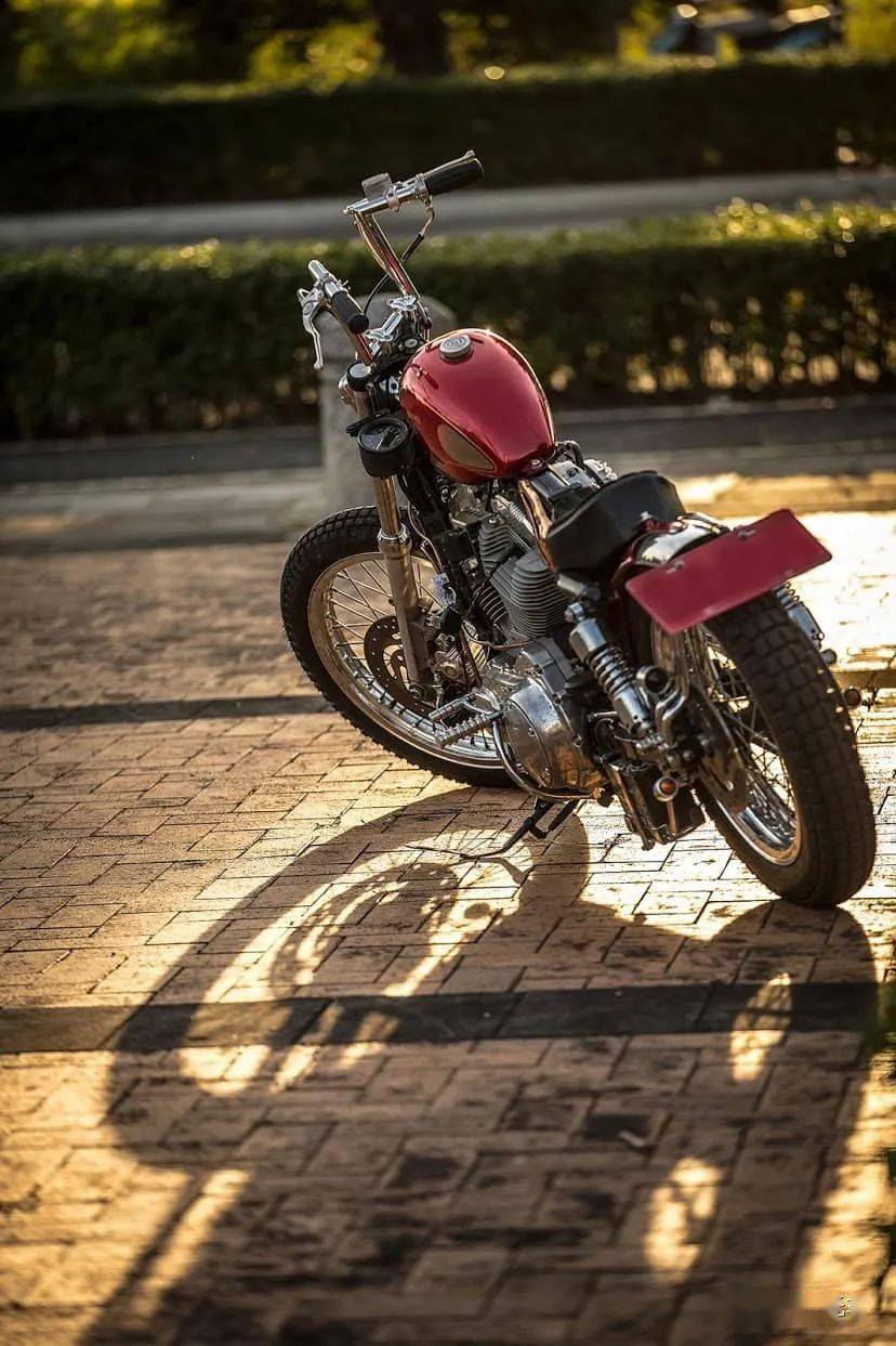 哈雷883l完全跳脱出原厂设计的改装每日一车