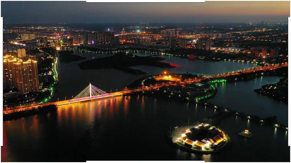 滨州中海夏日风景美如画