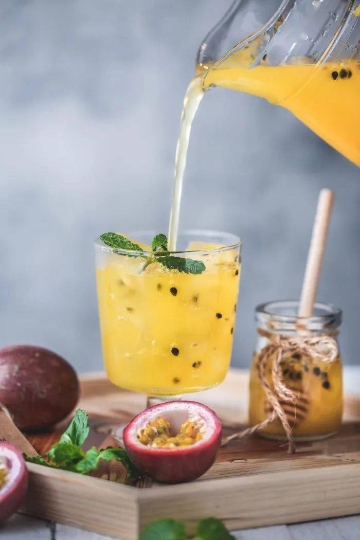 百香果 蜂蜜,清爽可口,还能排毒养颜! 早知早受益