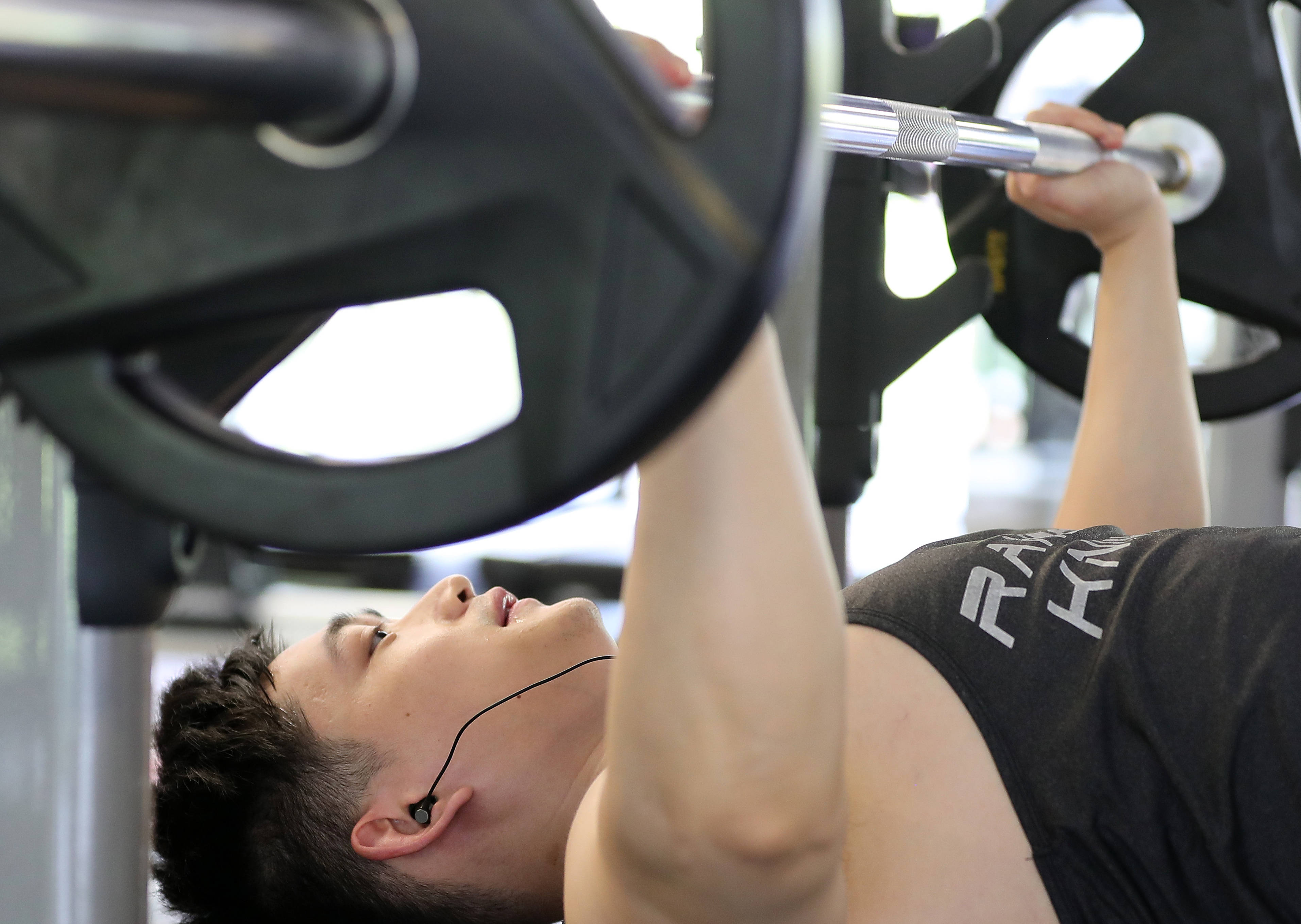 全民健身悦动人生科技公司的撸铁达人