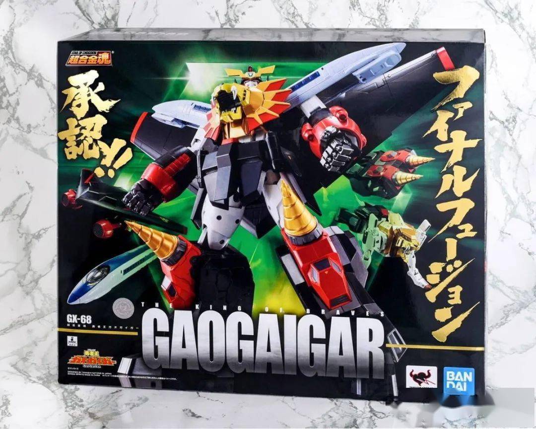 官评万代20年9月超合金魂gx68勇者王ggg再版官博实物介绍