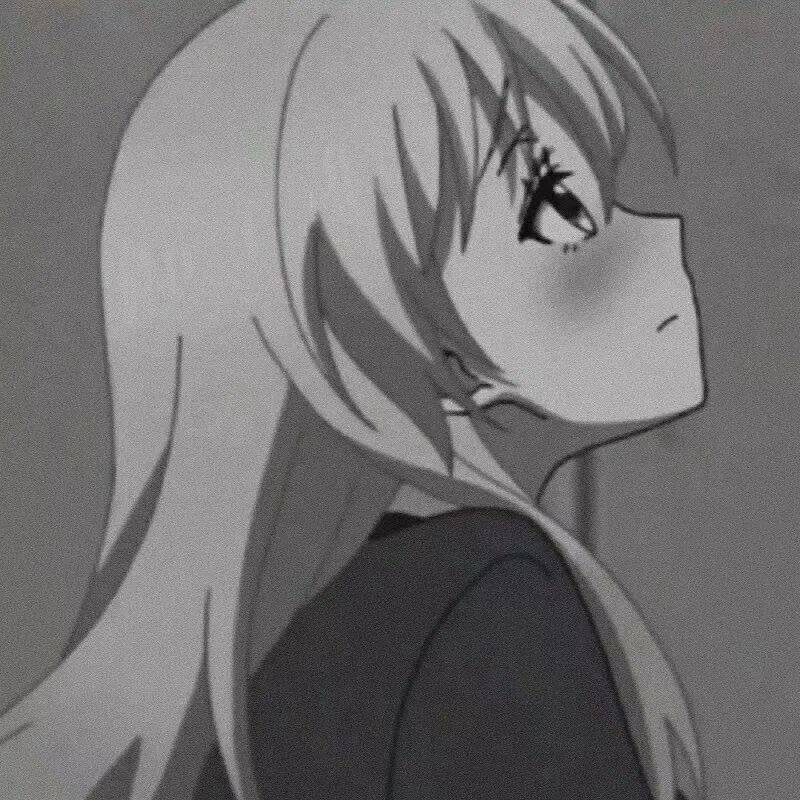 动漫头像 | 微丧男女生动漫头像,丧有时候也是力量!