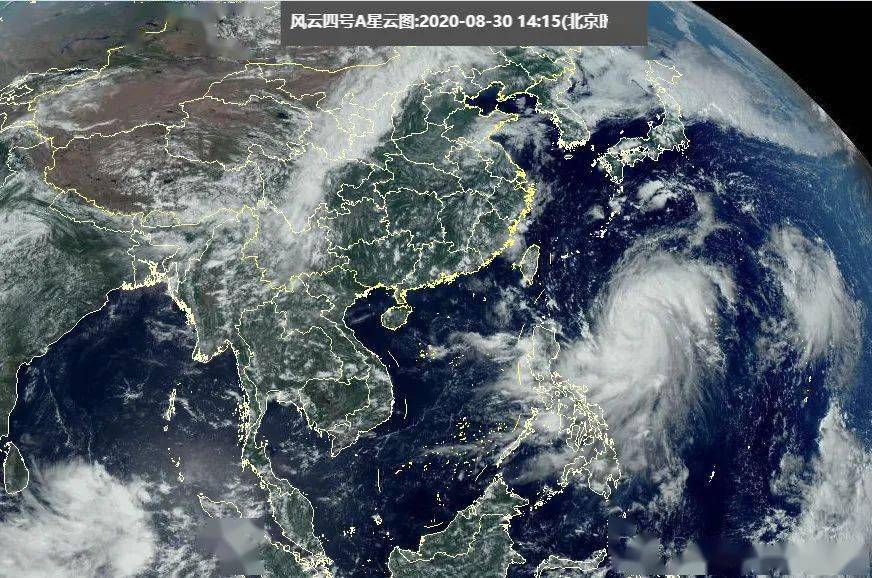 【台风】"美莎克"预计周三路过上海同纬度,外围带来风雨影响