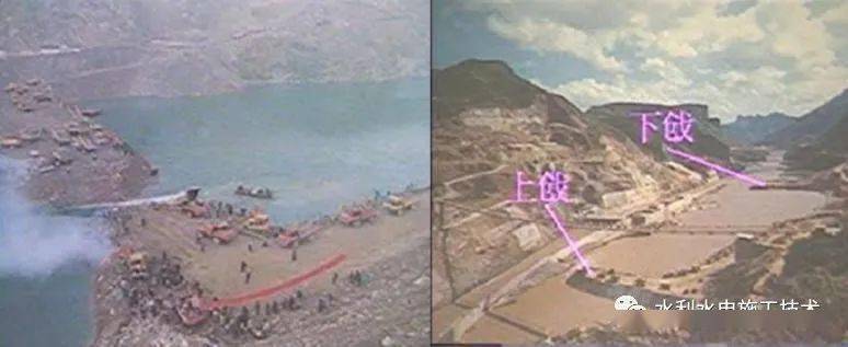 0m 和龙口水流能量较大时,可采用双戗,多戗或宽戗立堵截流.