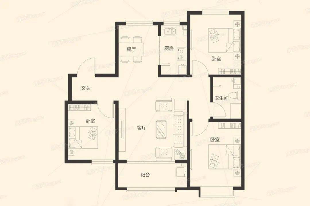 信和荣景园二期全新升级首发87129平瞰景全通透户型敬请品鉴