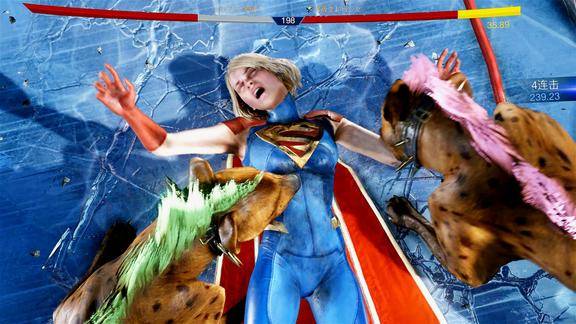 号称钢铁之躯的女超人居然被非洲二哥鬣狗咬成重伤太恐怖了