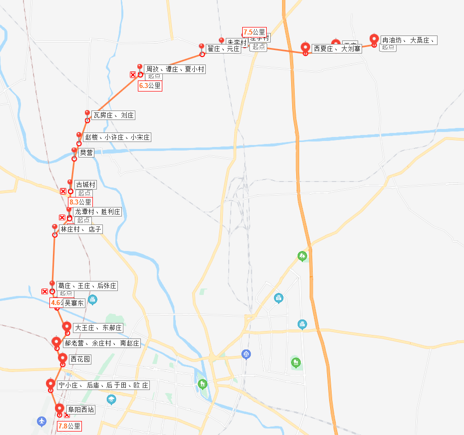 阜阳颍泉区高铁线路图图片