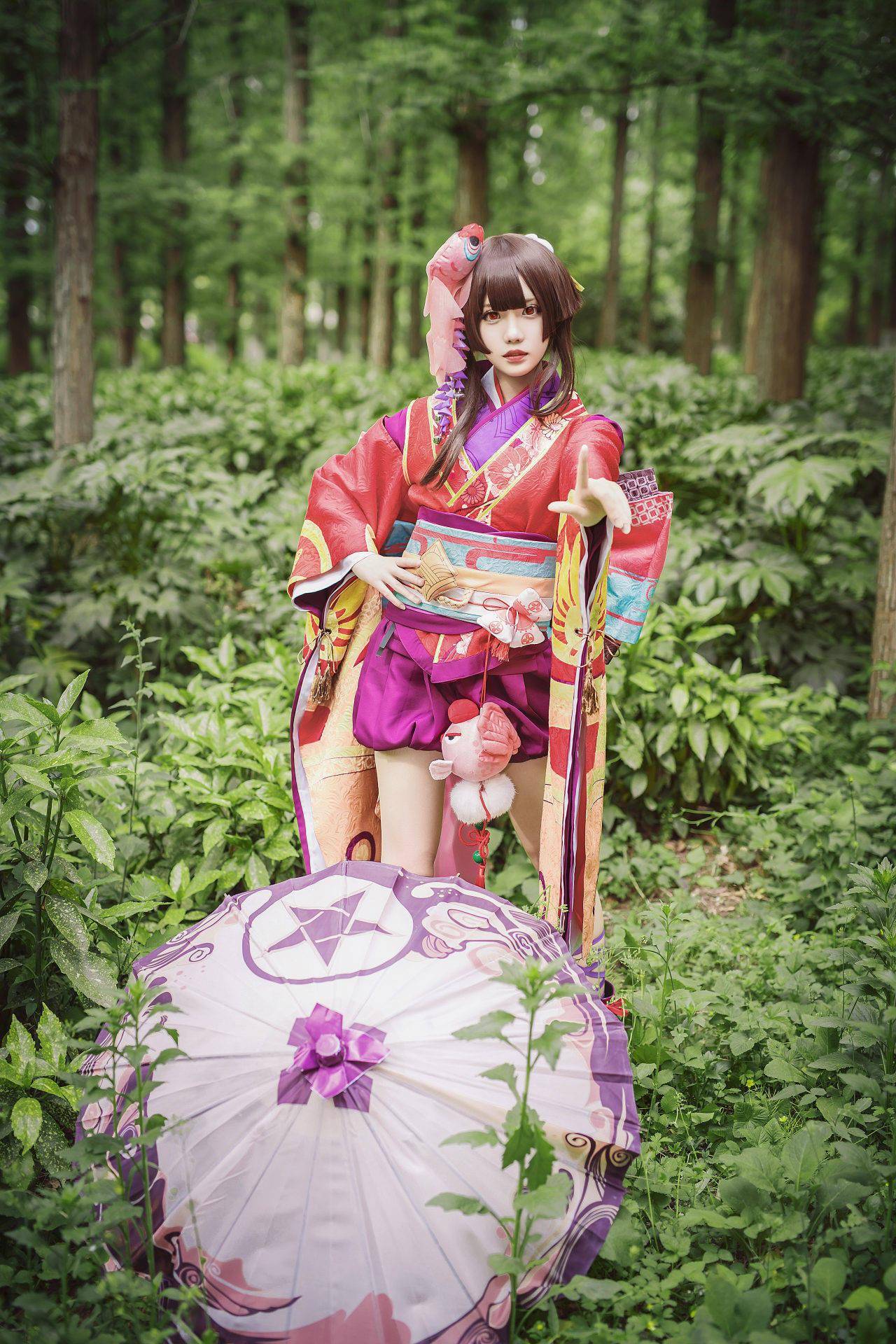 阴阳师神乐cosplay