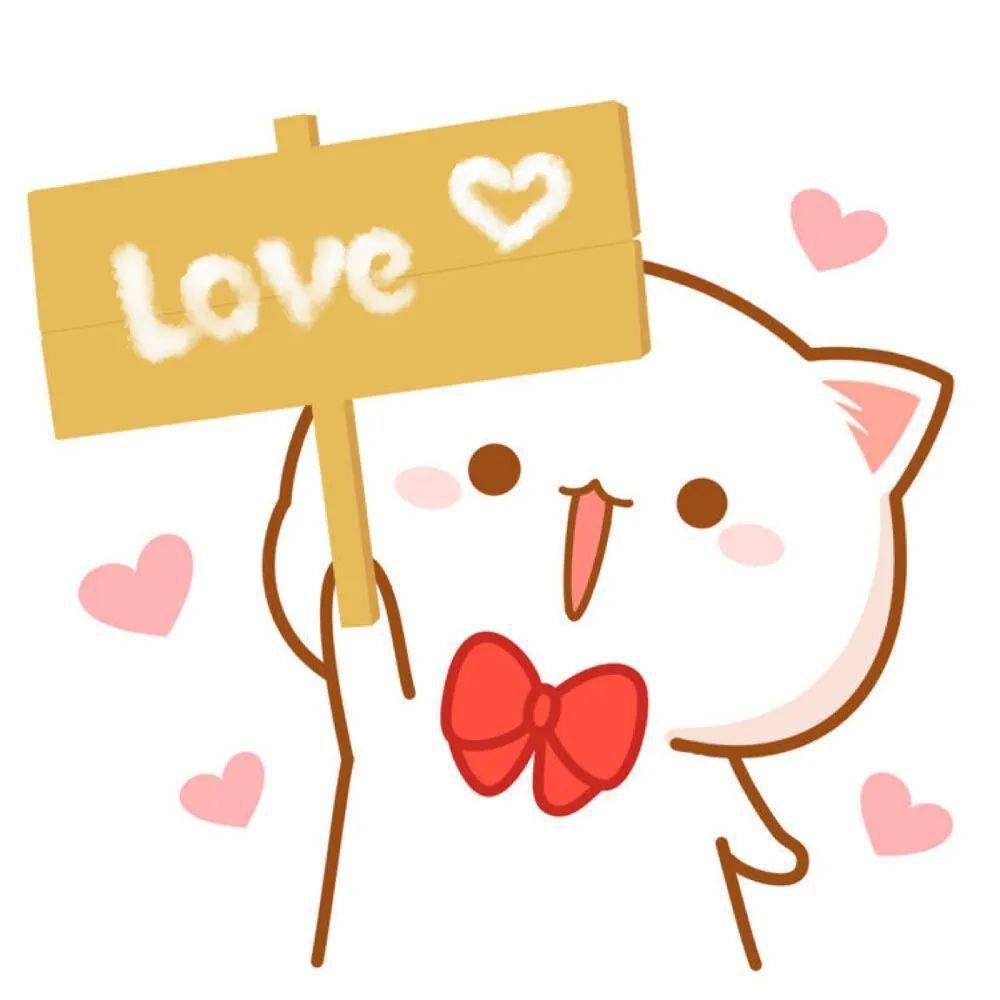 微信头像蜜桃猫情头