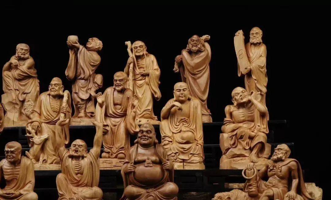 这样的十八罗汉相信很多人都是第一次见