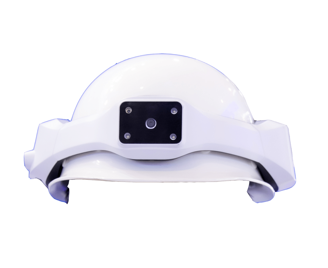 通过4g或wifi连接网络,头盔上的摄像头可以把画面实时传输到调度室