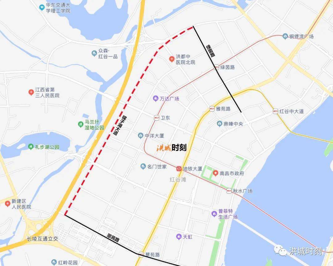 74亿!碟子湖大道,秀水街道路提升改造启动招标!
