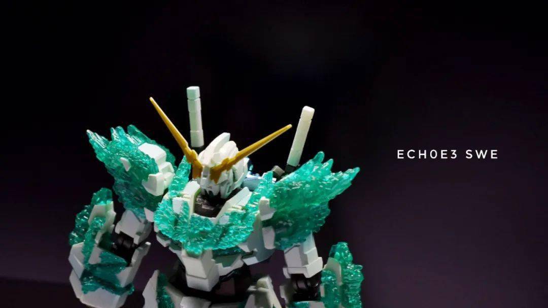 hg结晶独角兽渐变阴影涂装