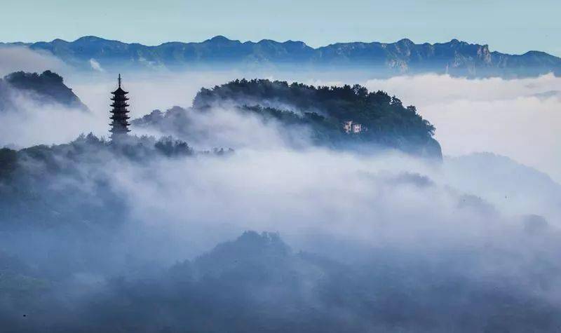 【水墨金华·风景独好】赫灵方岩的十二时辰_岩山