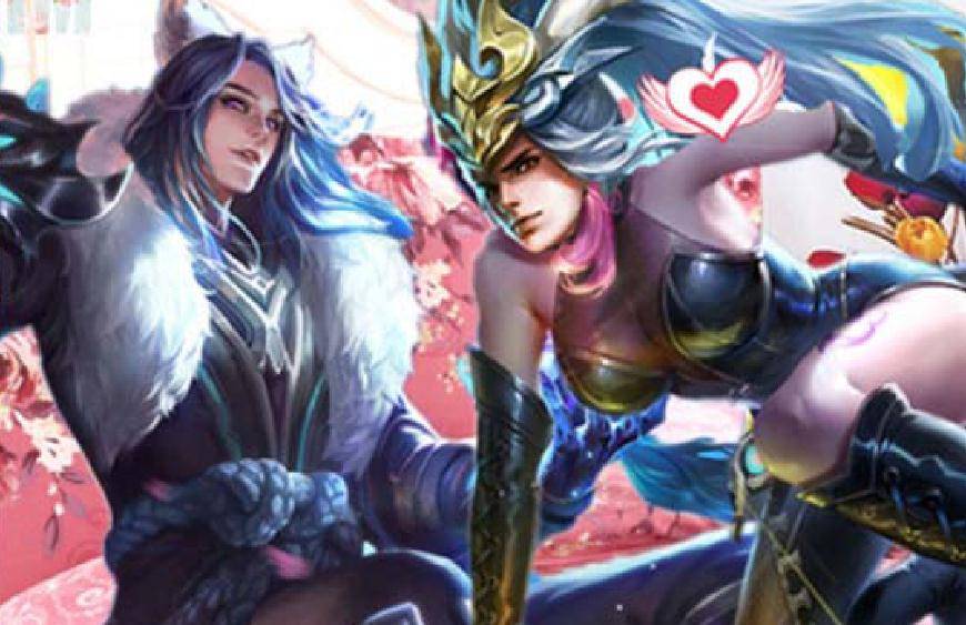 王者荣耀:当信白组合穿上了小乔纯白花嫁的婚纱,网友:狗粮不错