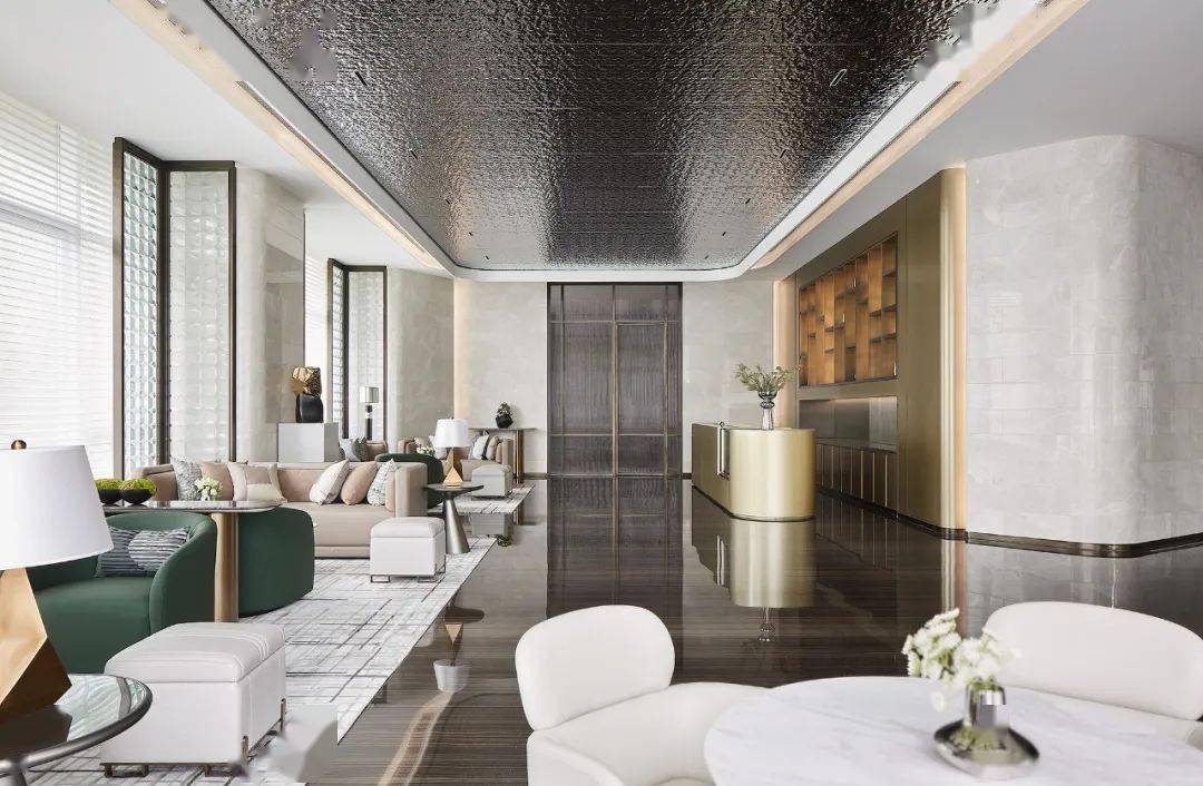 文人色彩融入现代主义江南雅韵中的城市会客厅如墨设计