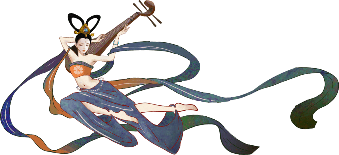 敦煌壁画中的飞天舞者形象经历了早期,中期,晚期三个阶段,在三个阶段