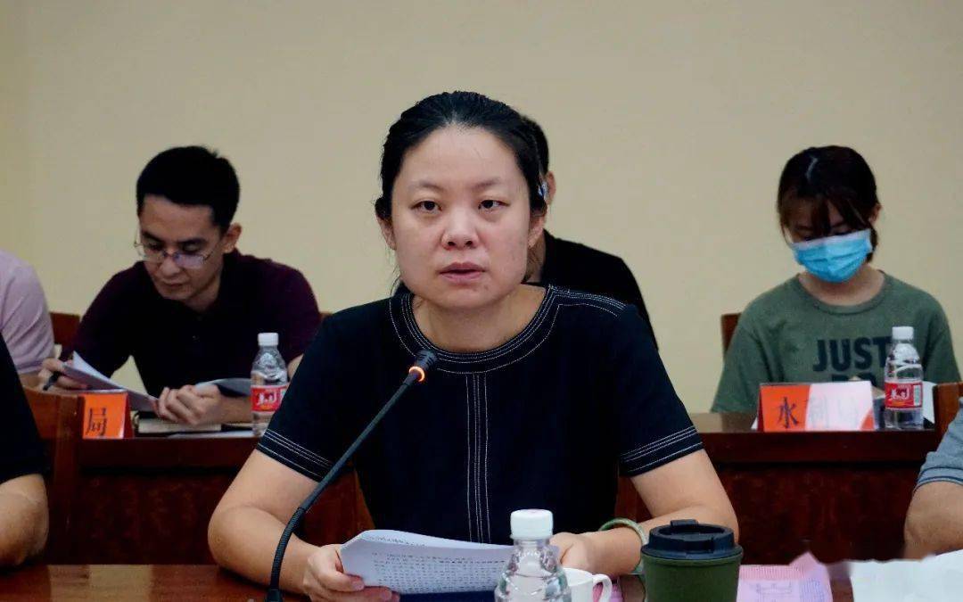 副市长潘蕊,相关部门有关负责人等参加了汇报会.