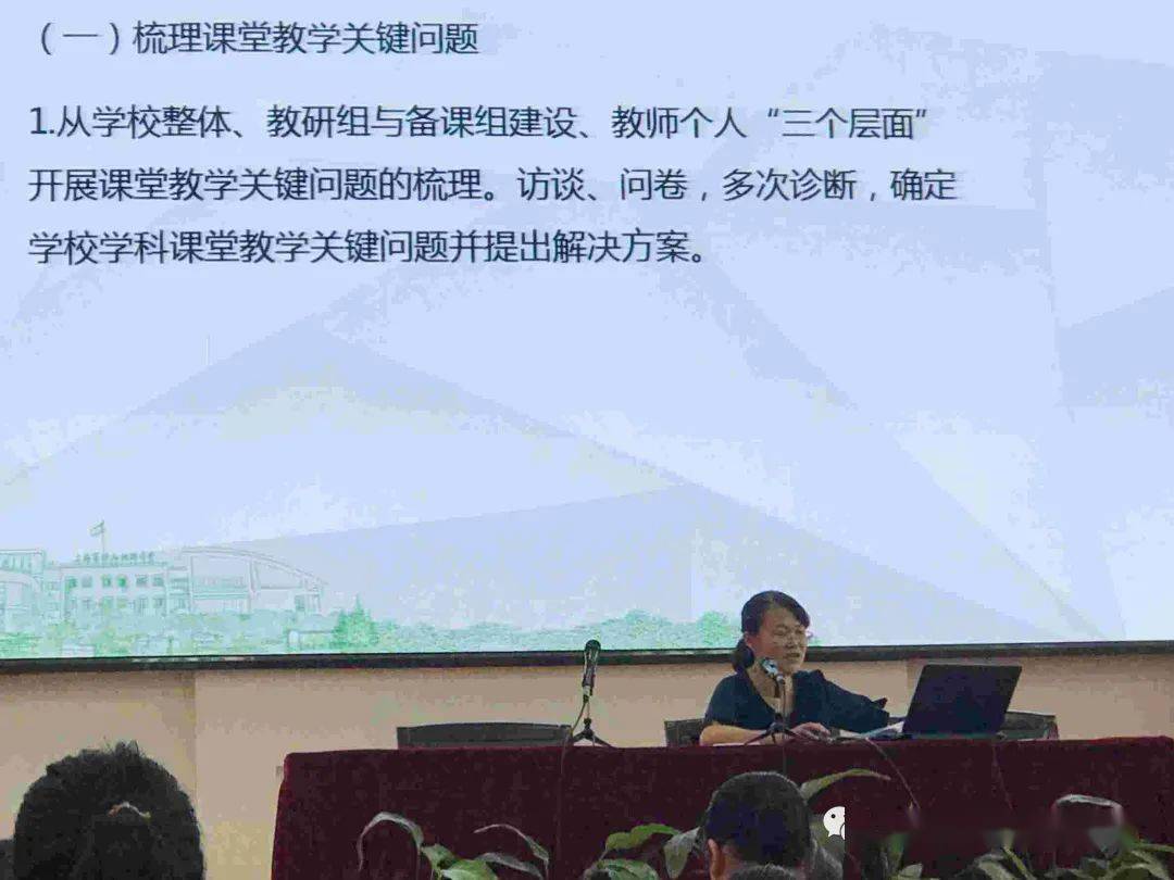 第741期对课堂教学关键问题项目的解读2020上海市钟山初级中学校本
