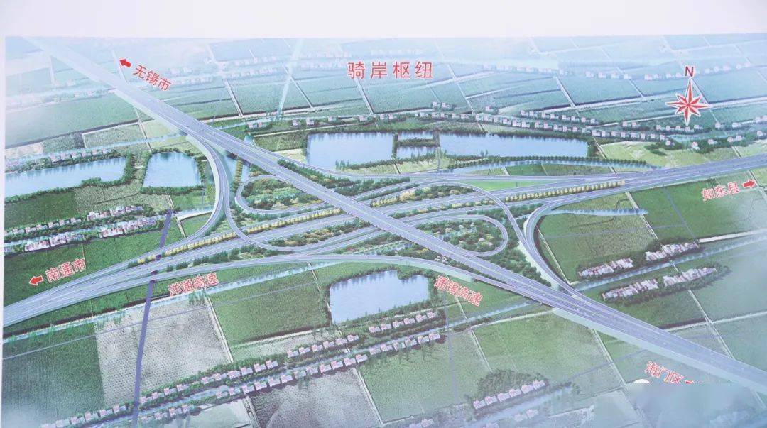 今天南通又一条高速公路开工