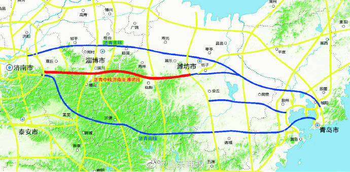 济潍高速临朐段规划图图片