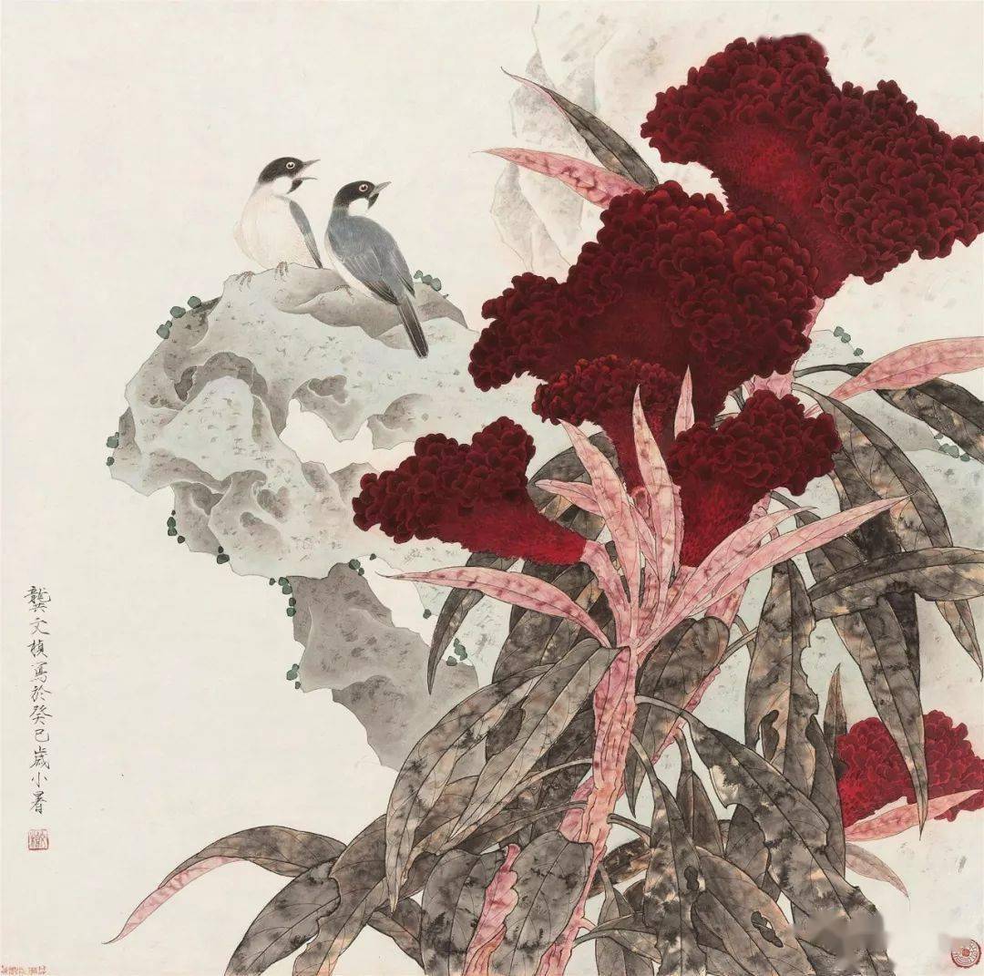 当代工笔花鸟画领军人物龚文桢