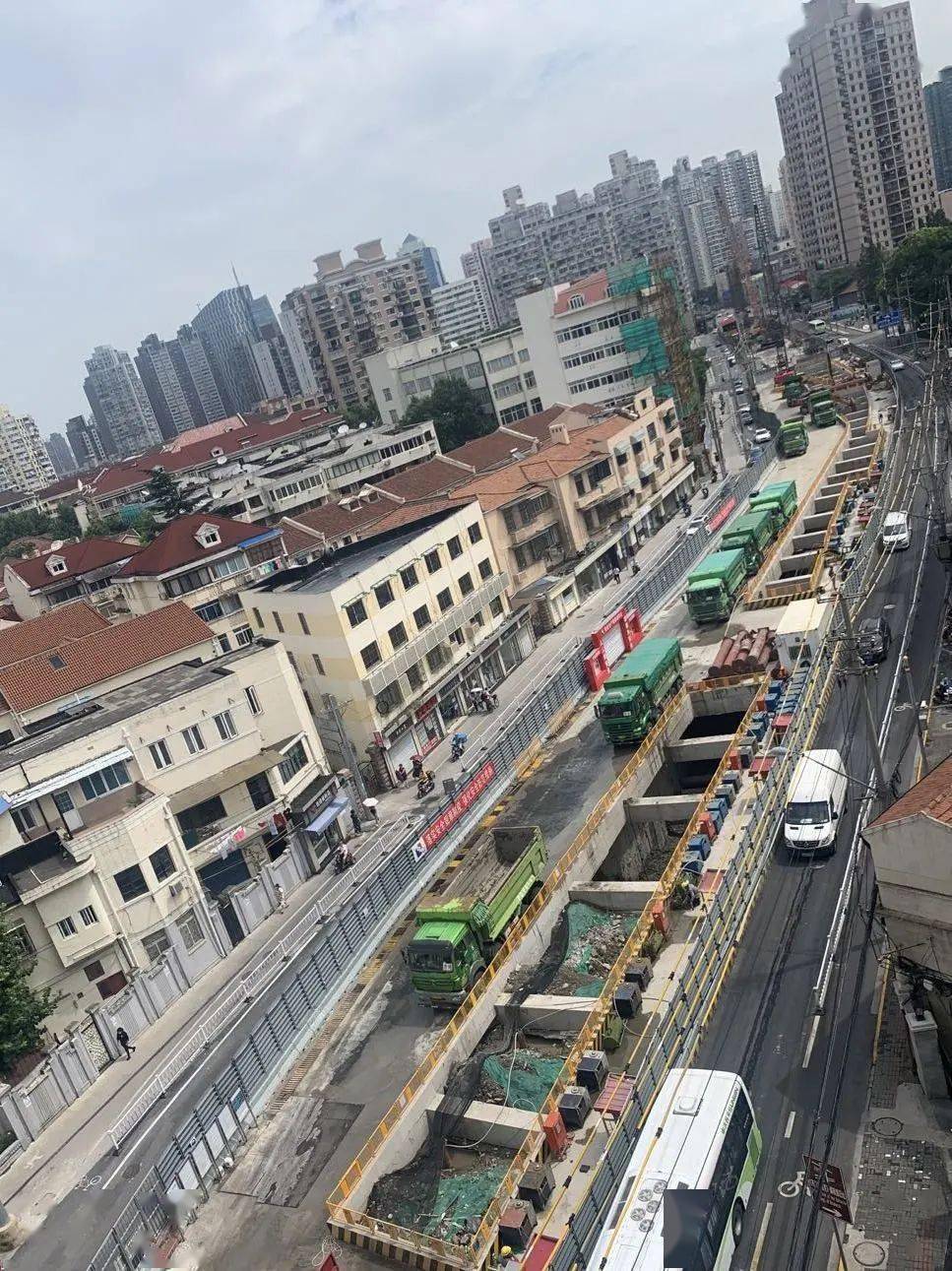 来看!北横通道江苏路匝道新进展