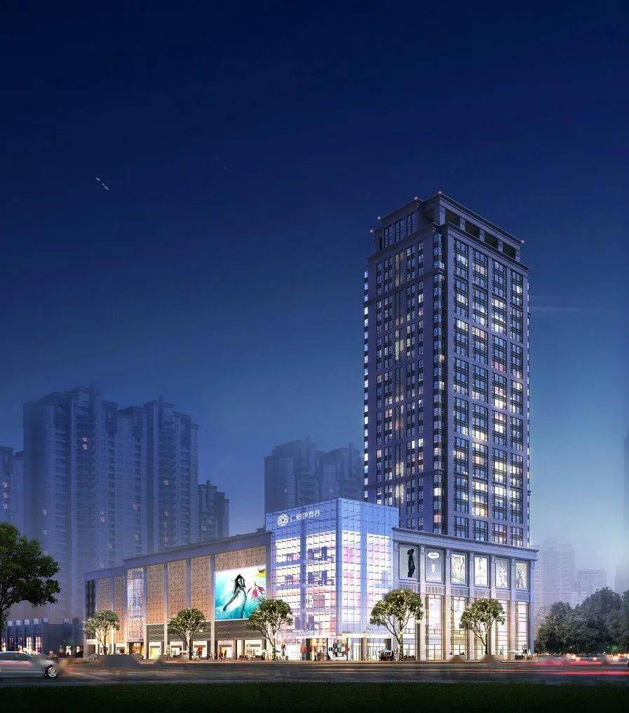 天津仁恒伊势丹商业广场建筑效果图关于仁恒与三越伊势丹百货的合作
