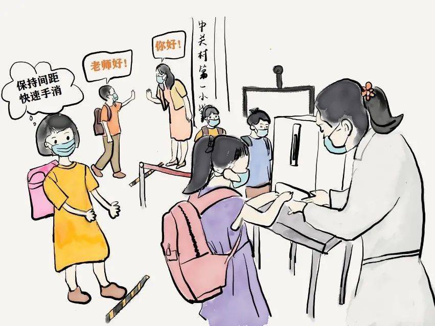 入校晨检做文明礼貌的小学生,从早晨开始入校常规01让大家可以有话聊.